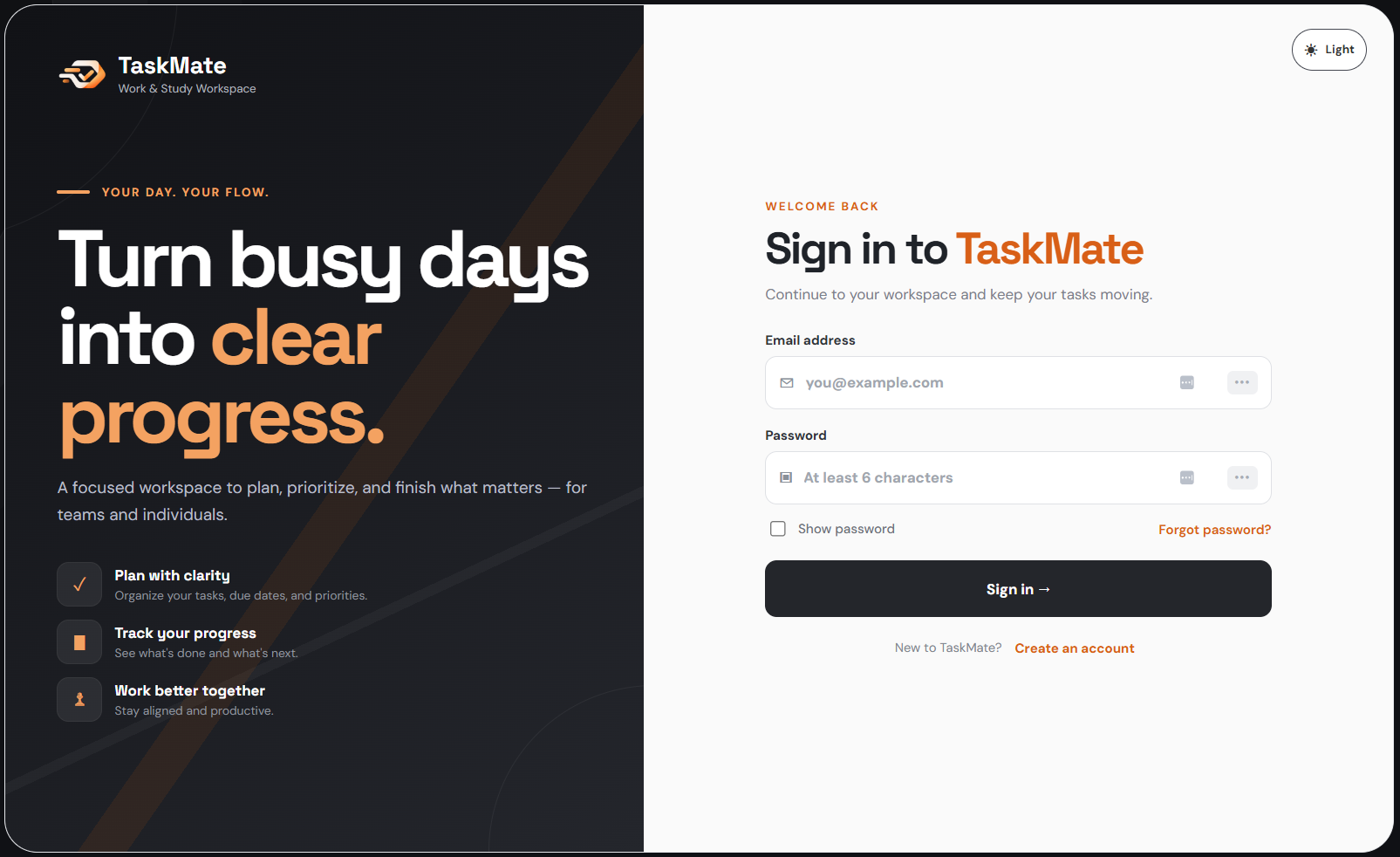 Preview of Task Management System